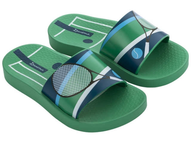 Obrazek Ipanema Urban Slide Kids 83187-21800 Kapcie dziecięce Zielony