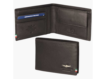 Obrazek Portfel Aeronautica Militare Flag AM-102-25 brązowy