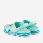 Obrazek Coqui LINDO 6413 sandały damskie Lt. miętowy/turkusowy lato + amulet