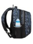 Obrazek Plecak szkolny Bagmaster MAXVELL 9 B - niebieski niebieski 28 l