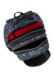 Obrazek Plecak szkolny Bagmaster MAXVELL 9 B - niebieski niebieski 28 l