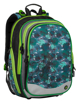 Obrazek Plecak szkolny Bagmaster ELEMENT 9 B - zielony motyw fly green 27 l
