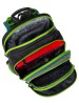 Obrazek Plecak szkolny Bagmaster ELEMENT 9 B - zielony motyw fly green 27 l