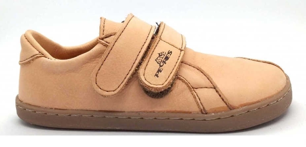 Obrazek Pegres Barefoot BF54 trampki dziecięce ciemne bio