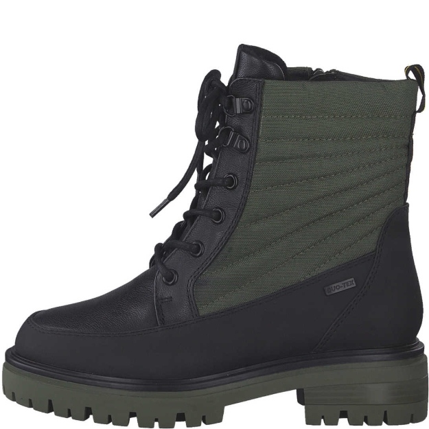 Obrazek Tamaris 1-26278-29 077 Botki damskie oliwkowe