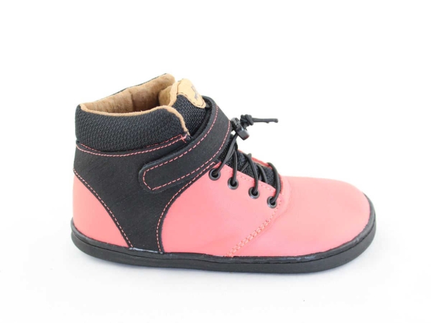 Obrazek Pegres Barefoot BF56U trampki dziecięce łososiowy