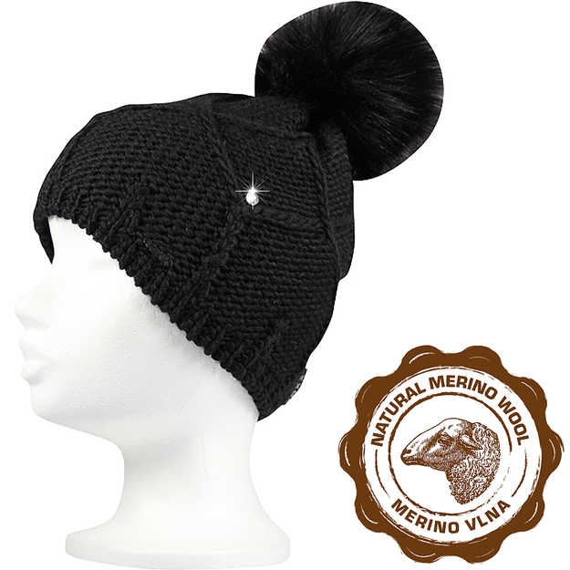 Obrazek Czapka VOXX Sedona czarna 1 szt.