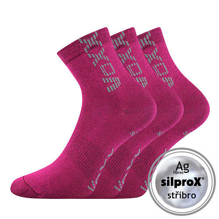 Obrazek VOXX Adventurik fuxia skarpetki 3 pary