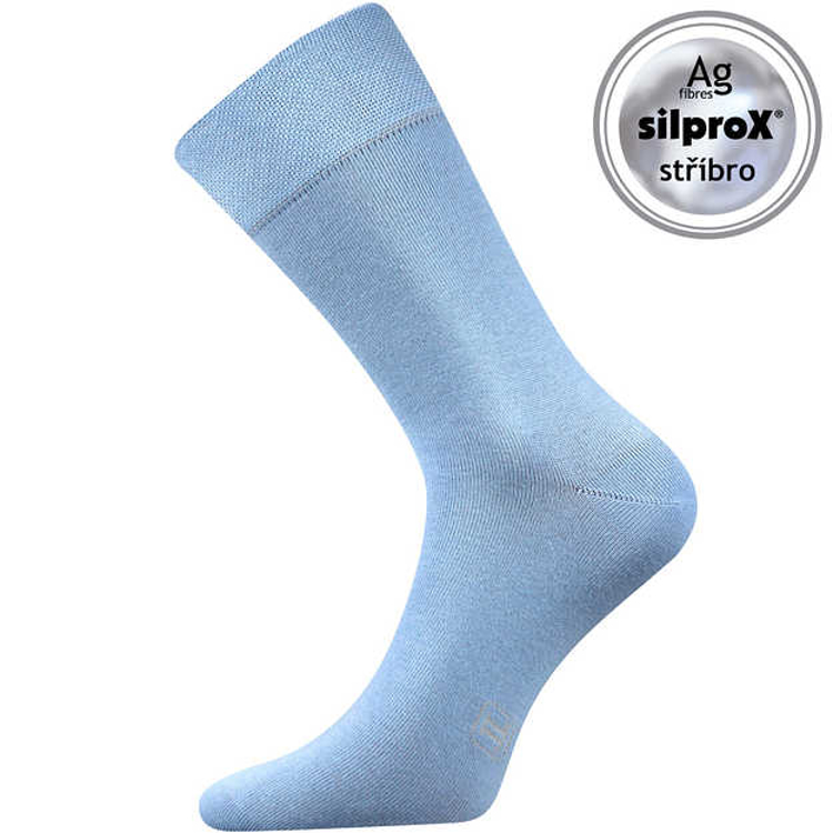 Obrazek Skarpetki LONKA Decolor jasnoniebieskie 1 para