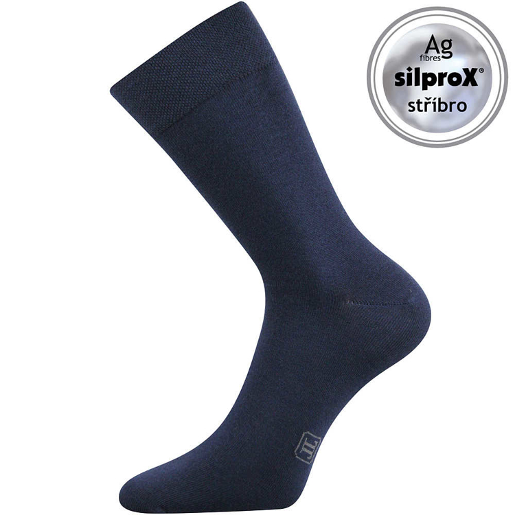 Obrazek Skarpety LONKA Decolor ciemnoniebieskie 1 para