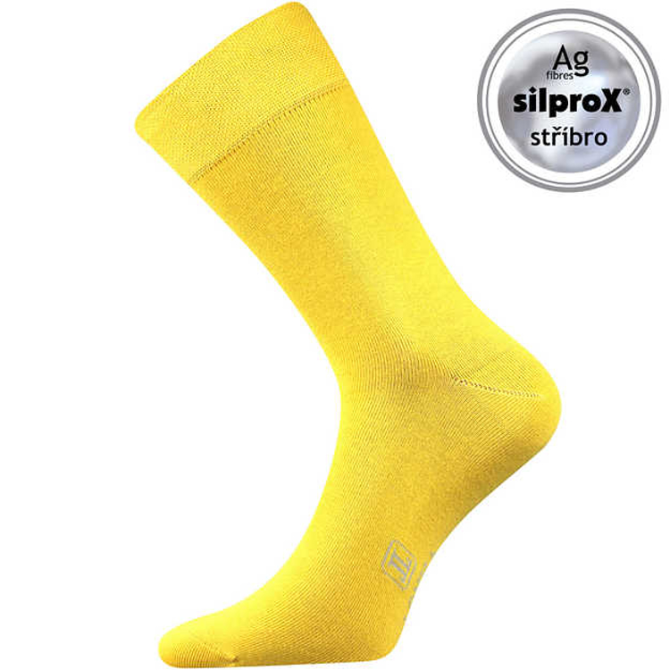 Obrazek Skarpetki LONKA Decolor żółte 1 para