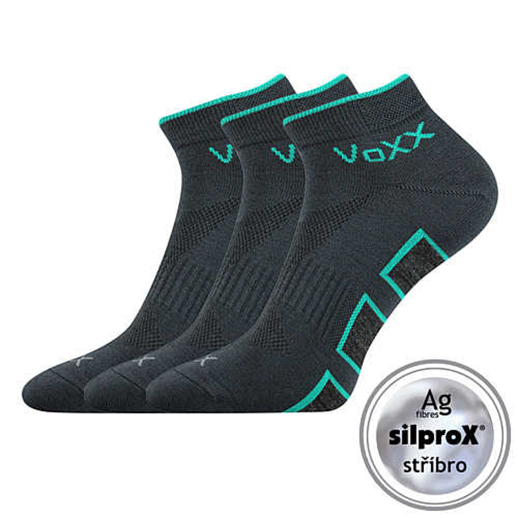 Obrazek Skarpety VOXX Dukaton silproX ciemnoszare 3 pary