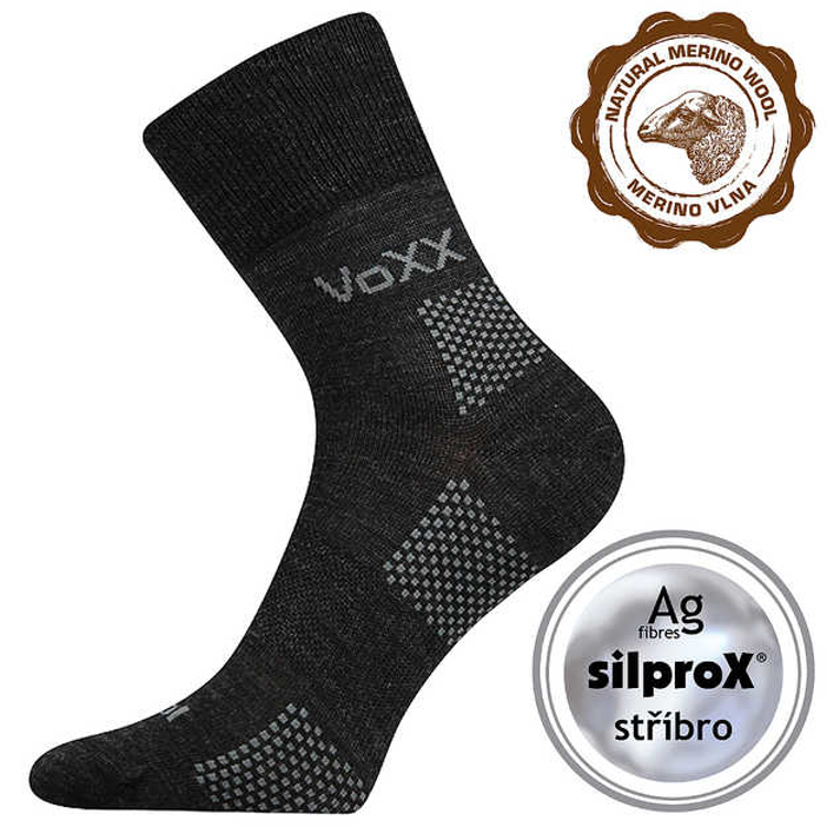 Obrazek VOXX Orionis ThermoCool skarpetki ciemnoszare 1 para
