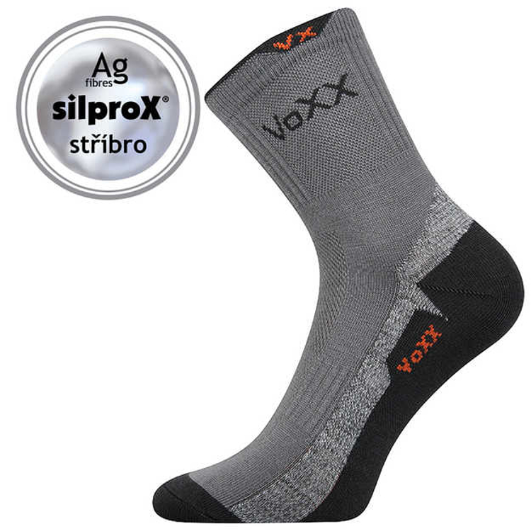 Obrazek VOXX Mascott silproX skarpetki jasnoszare 1 para
