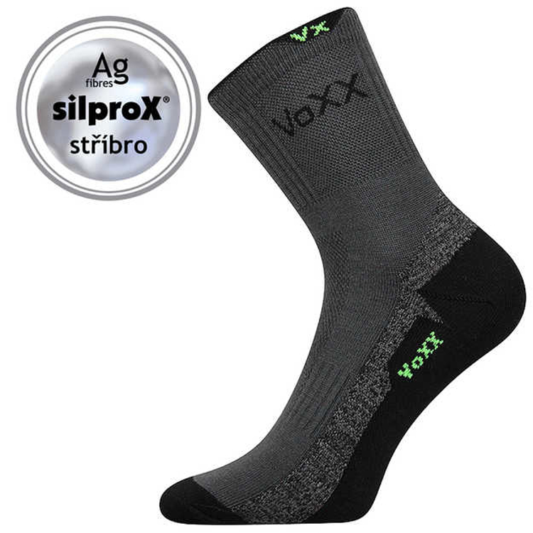 Obrazek VOXX Mascott silproX skarpetki ciemnoszare 1 para