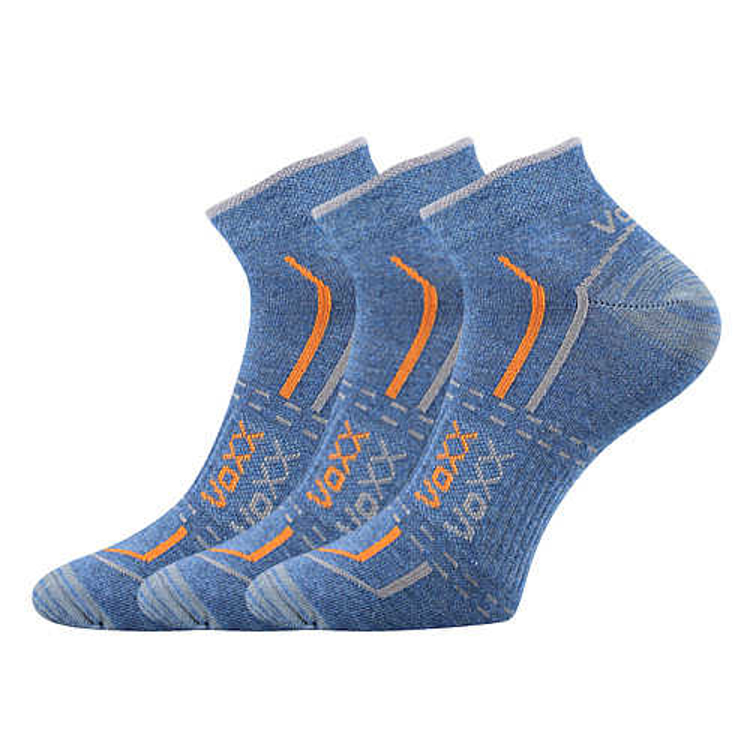 Obrazek VOXX skarpetki Rex 11 jeans melé 3 pary