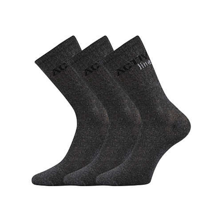 Obrazek Skarpety BOMA Spotlite 3pack ciemnoszare 1 pack
