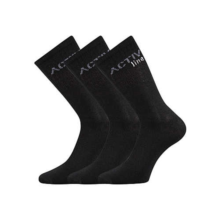Obrazek Skarpety BOMA Spotlite 3pack czarne 1 opakowanie