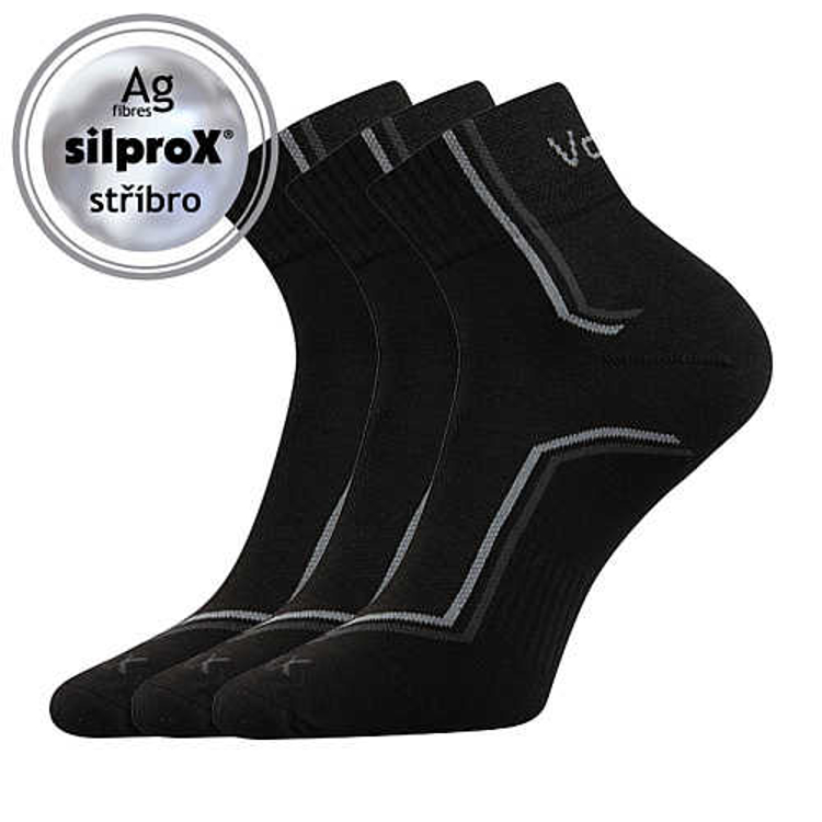 Obrazek Skarpety VOXX Kroton silproX czarne 3 pary