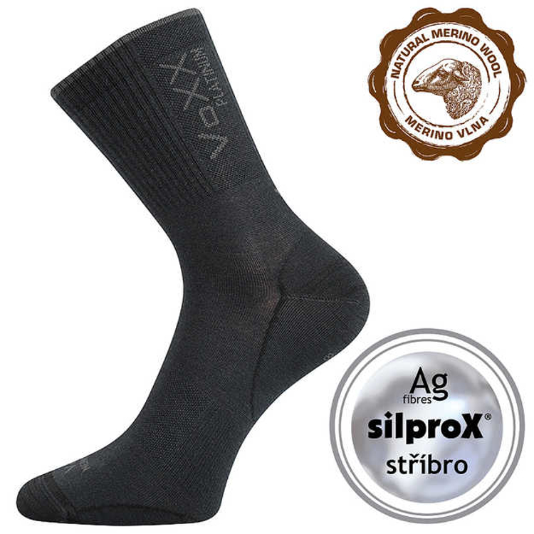 Obrazek VOXX Radius skarpetki ciemnoszare 1 para