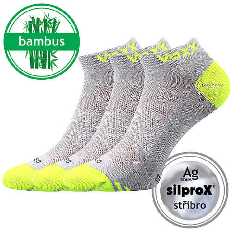 Obrazek VOXX skarpetki Bojar jasnoszare 3 pary