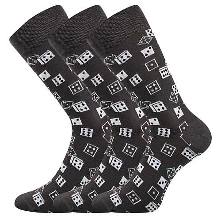 Obrazek Skarpety LONKA Woodoo 08/cubes 3 pary