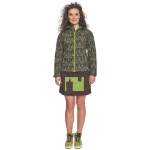 Obrazek Damska kurtka softshell z nadrukiem CRV YOWIE zielona