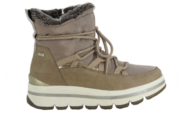 Obrazek Tom Tailor 4290401 Buty za kostkę damskie beżowe