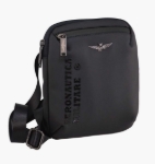 Obrazek Torba krzyżowa Aeronautica Militare Helix M AM-481-01 czarna 1,5 L