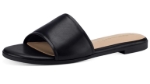 Obrazek Tamaris 1-27108-20 001 Czarne kapcie damskie
