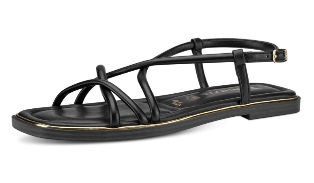 Obrazek Tamaris 1-28102-20 001 Sandały damskie czarne