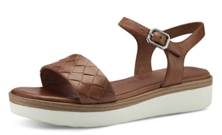 Obrazek Tamaris 1-28216-20 440 Kapcie damskie brązowe