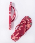 Obrazek Ipanema Flower Bomb 26890-AE073 japonki damskie bordowy