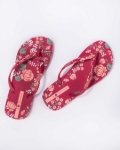 Obrazek Ipanema Flower Bomb 26890-AE073 japonki damskie bordowy