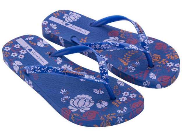 Obrazek Ipanema Flower Bomb 26890-AE074 Japonki damskie niebieski