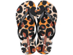 Obrazek Ipanema Animale Print II 83306-AJ134 japonki damskie czarny / pomarańczowy