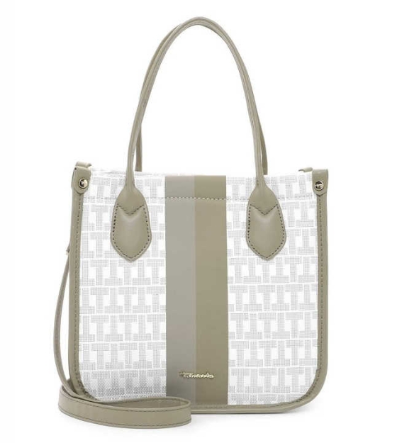 Obrazek Tamaris Liz 32323-910 Khaki Torebka damska Khaki 7 L