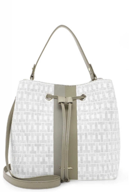 Obrazek Tamaris Liz 32322-910 Khaki Torebka damska Khaki 12 L