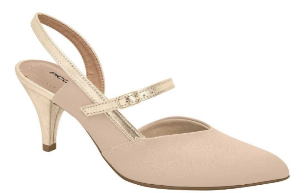 Obrazek Piccadilly 745082-3 Damskie sandały na obcasie w kolorze różowym