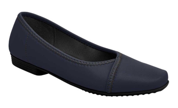 Obrazek Baleriny damskie Piccadilly 262003-18 granatowe