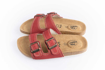 Obrazek Kapcie damskie BF BY-213-15-99 w kolorze czerwonym
