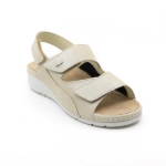 Obrazek Beżowe damskie sandały zdrowotne Batz Tilda