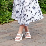 Obrazek Białe damskie kapcie zdrowotne Batz Zenna