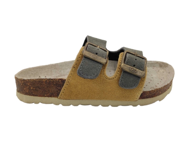 Obrazek Big Fish FK-511-12-01 Kapcie dziecięce szare