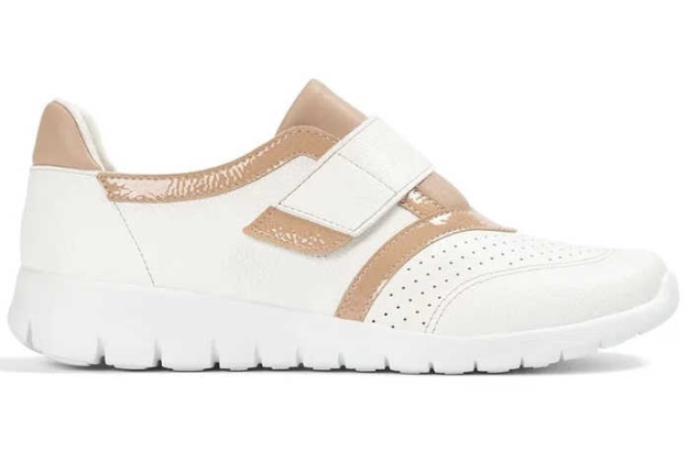 Obrazek Piccadilly 970047-1 Białe półbuty damskie