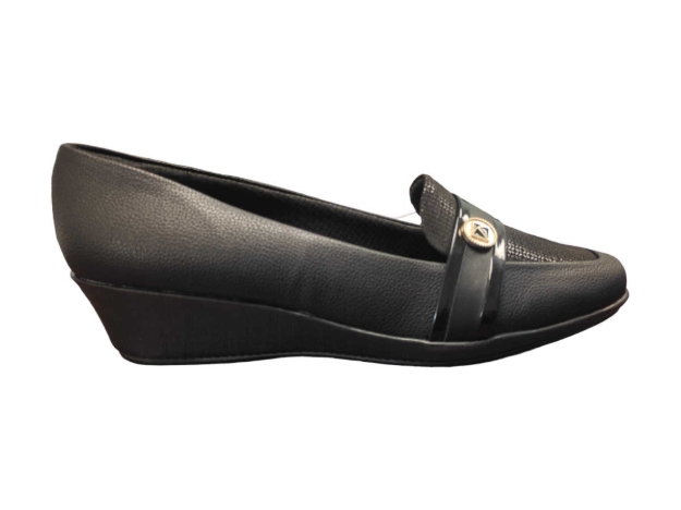 Obrazek Czarne czółenka damskie Piccadilly 144065-4
