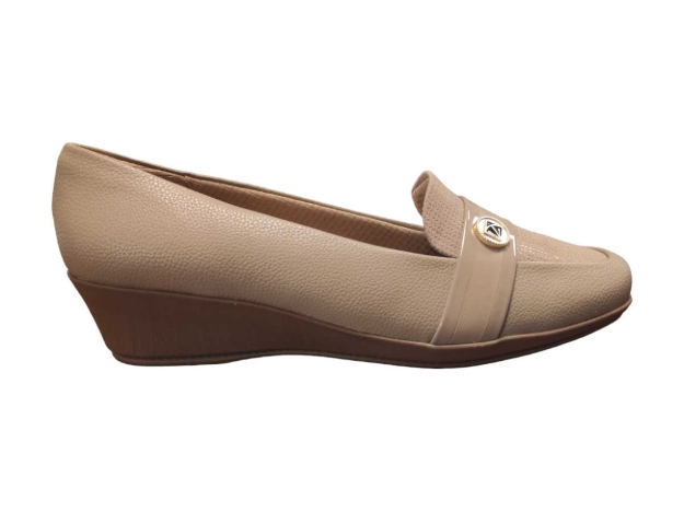 Obrazek Beżowe czółenka damskie Piccadilly 144065-3