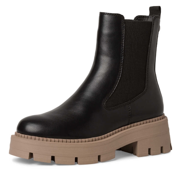 Obrazek Tamaris 1-25408-41-001 Botki damskie czarne