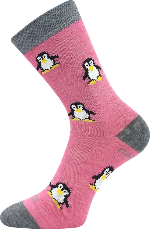 Obrazek VOXX skarpetki Penguinik różowe 1 para