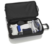 Obrazek Travelite Basics Torba na kółkach L czarny/niebieski 98/119 L